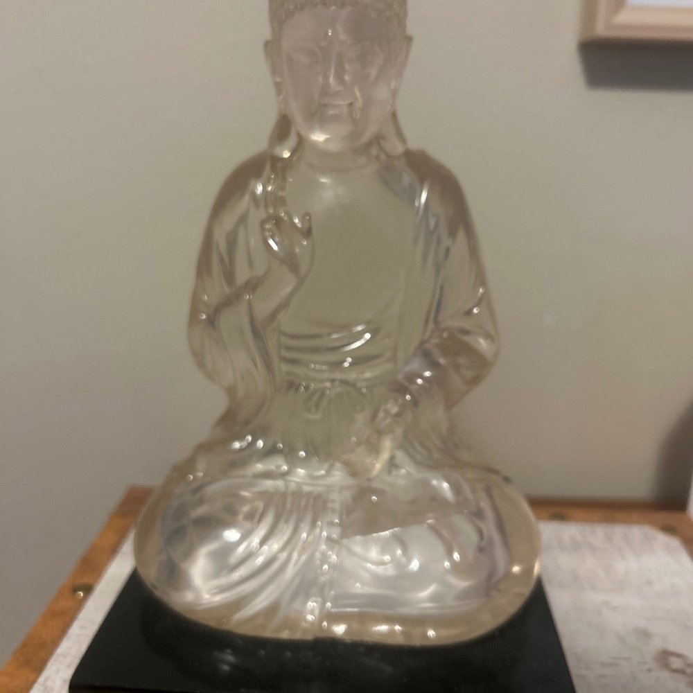 Glass Buddha